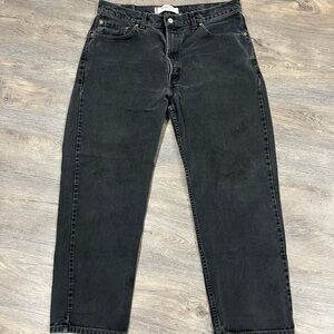 Vintage Y2K Levi 550s Dark Wash Relaxed Fit Jeans - 36x29